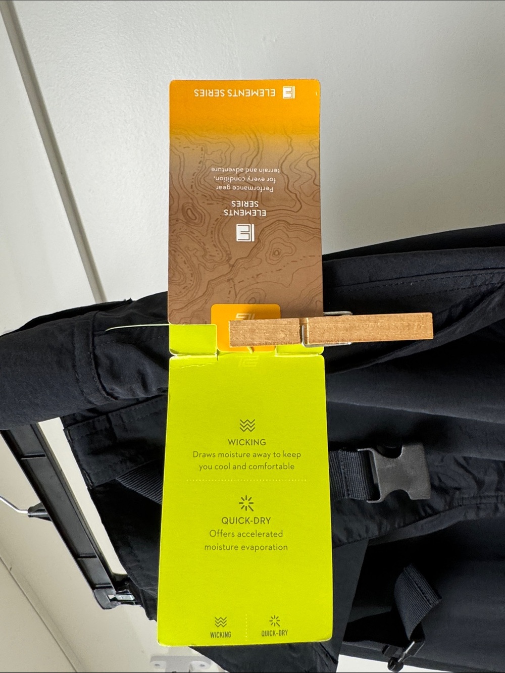 NWT XXL Tek Gear Black Men's Convertible Cargo Pants with Quick-Adjust Belt - Picture 7 of 16